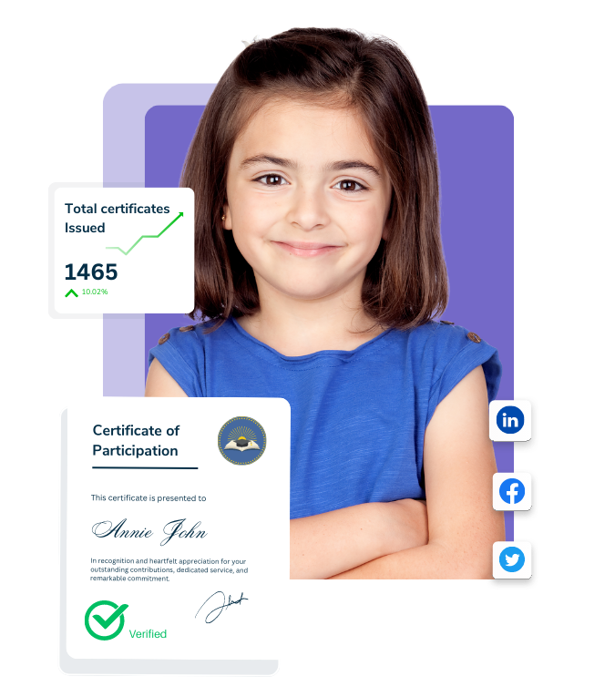 Digital Credentials: Verifiable certificate & badge software